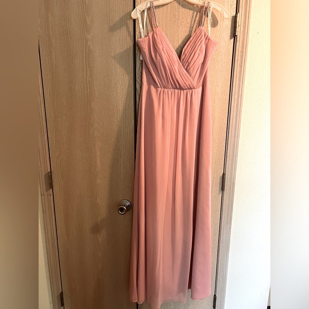 David’s Bridal Ballet Bridesmaid Dress